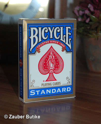 Bicycle Invisible Deck blau